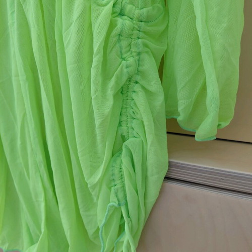 Lime Neon Romper Cover-Up for Swimwear like new