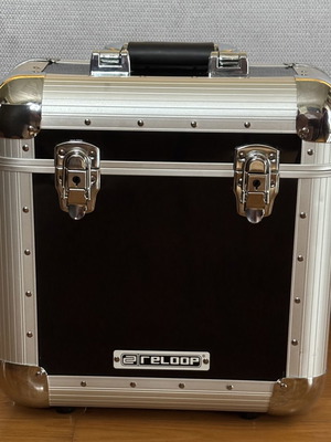 Reloop Case Record черен употребяван, куфар за винилови плочи
