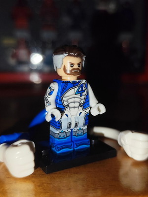 Mr. Fantastic minifigure from Marvel Rivals