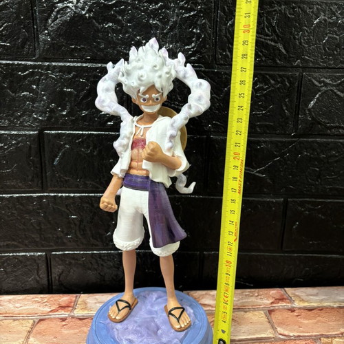 One Piece Luffy figure new, hand-painted with acrylics
