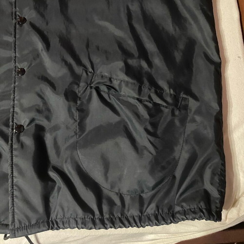 Windbreaker jacket Dunbrooke with Mercedes Benz Marketing Academy logo, like new, black, XXL