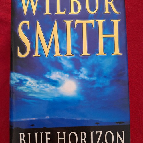 Blue Horizon Wilbur Smith hardcover like new, English novel