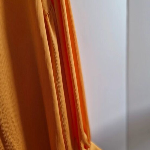 La Chaine shirt like new, orange, one size