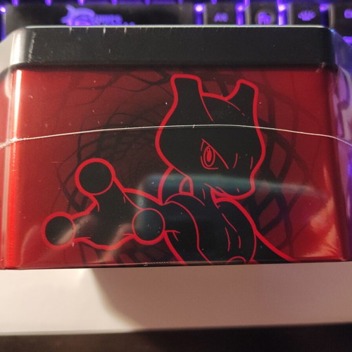 Pokemon Destined Rivals Mewtwo Tin, sealed