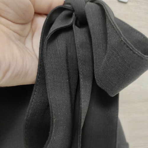 Stradivarius black iconic skort mini skirt new, size M