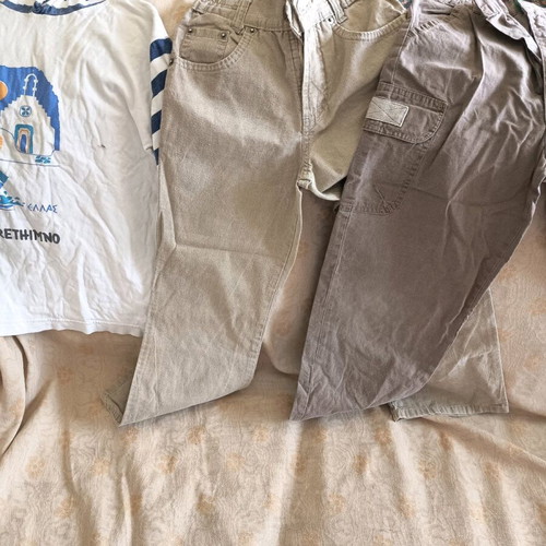 Boys' clothes used, pack of 6 pieces for 6-7 years multicolored