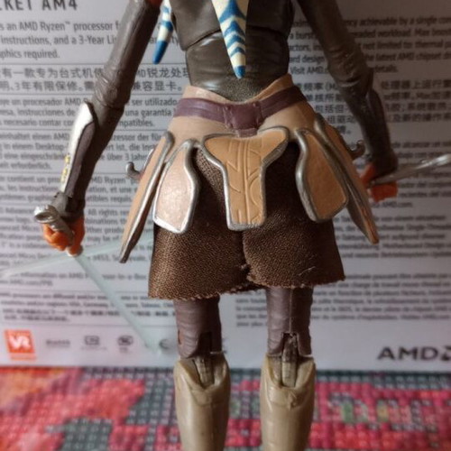 Star Wars Ashoka Tano Black Series 6'' used