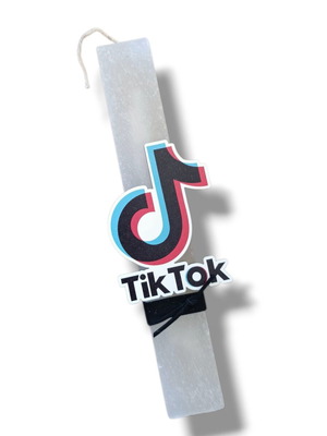 Λαμπάδα Tik Tok για εφήβους και ενήλικες, 25εκ, καινούργια