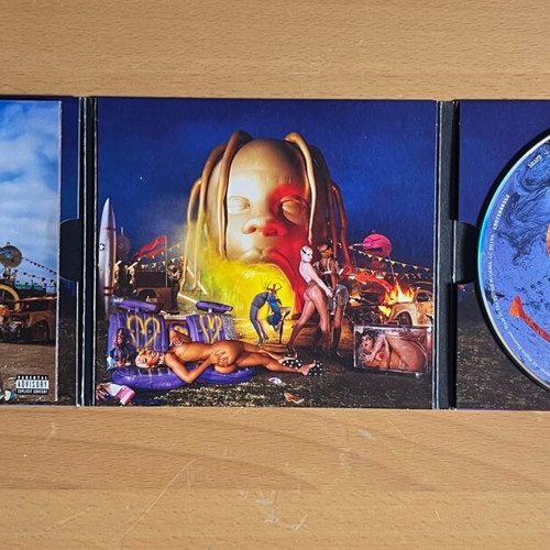 Travis Scott Astroworld CD like new, hip-hop