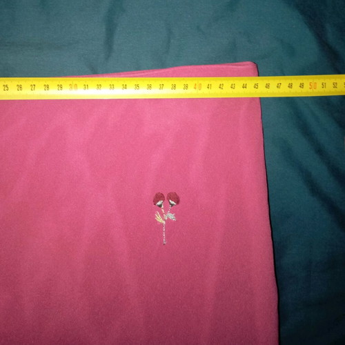 Satin silk pink midi skirt XXL like new, Debenham's Edina