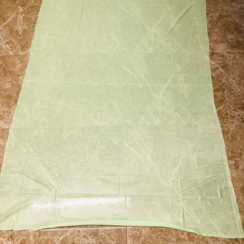 Light elastic lining fabric green 103x147 cm new