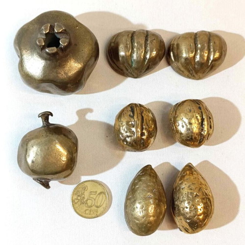Solid brass decorations used, pack of 8 pieces