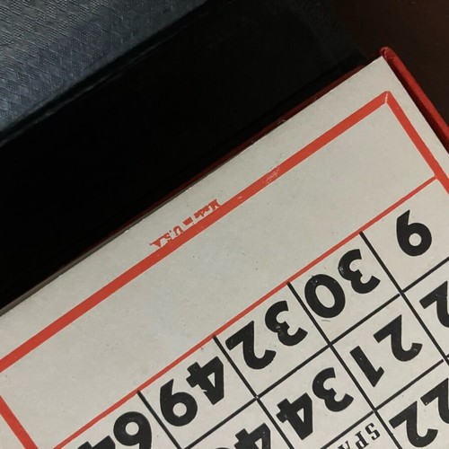 Bingo pocket game 1942 E.S Lowe Vol 522 like new