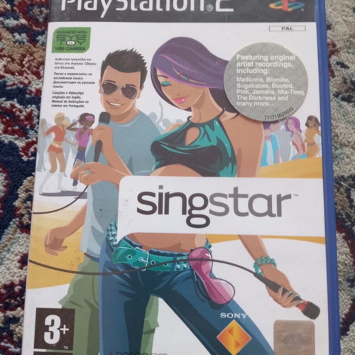 Ps2 Sing Star like new with manual