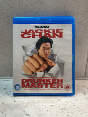 Jackie Chan Legend of Drunken Master Blu-Ray like new, adventure without subtitles