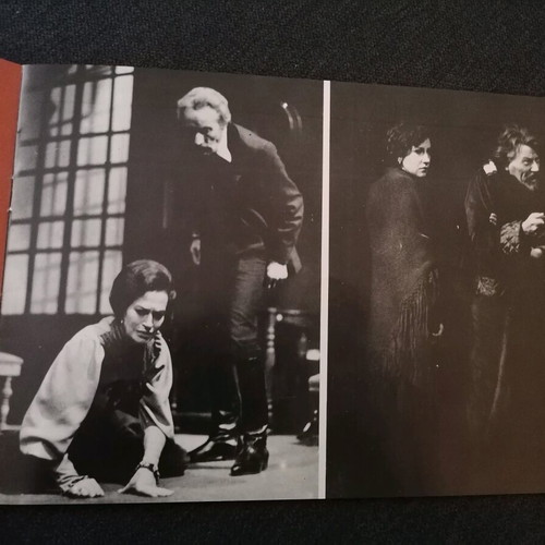 Theatrical program The Last Ones with Manos Katrakis used