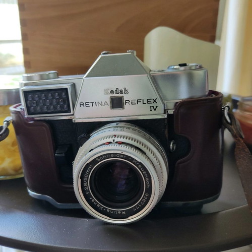 Kodak Retina Reflex IV camera used