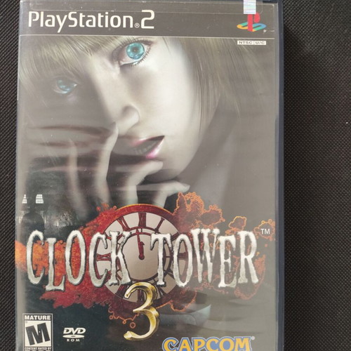 Clock Tower 3 PS2 μεταχειρισμένο, NTSC έκδοση με manual