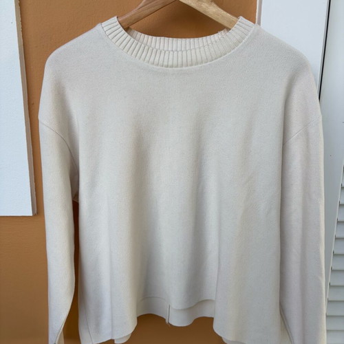 Zara beige pullover like new, size M
