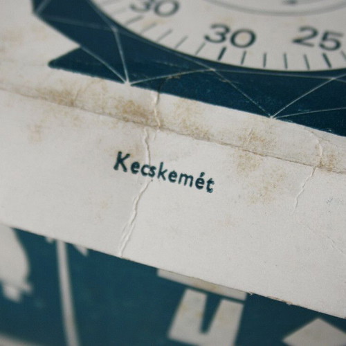 Vintage 70's Mechanical Kitchen Timer Ringer Kecskemet Hungary new