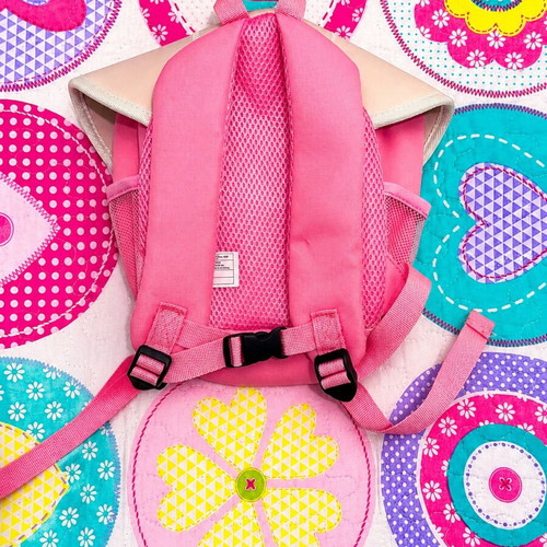 Children's pink backpack like new with cupcake design