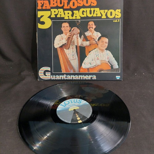 Los Fa Bulosos 3 Paraguayos vinyl used, Latin