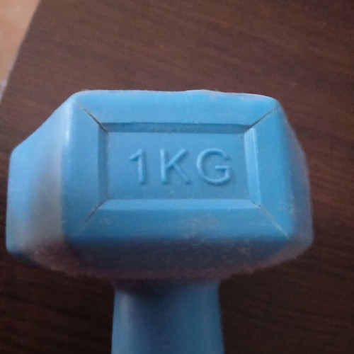 1 kg dumbbell in excellent condition for fitness