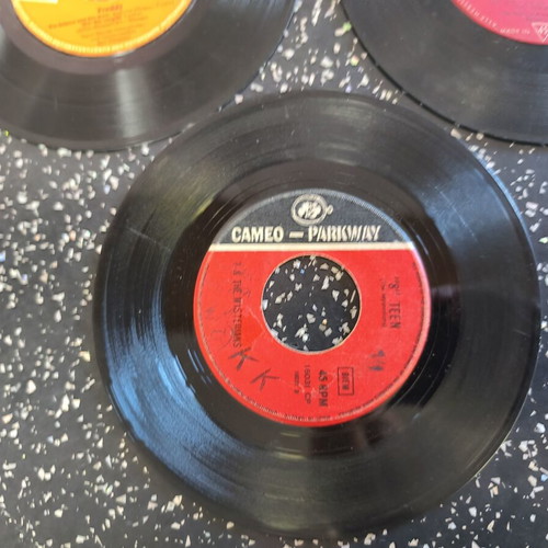 Vinyl records used, pack of 3