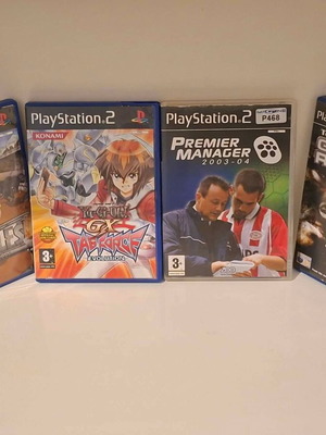 Παιχνίδια PS2 Yu-Gi-Oh! GX Tag Force Evolution, LEGO Racers 2, Premier Manager 2003-04, Tom Clancy's Ghost Recon