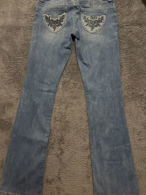 Guess Charleston style low waist jeans, blue