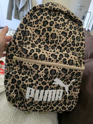 Backpack Puma σαν καινούριο, μεγάλο, μπεζ πολύχρωμο