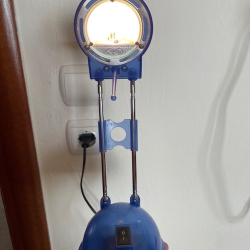 Ika desk lamp used, blue with extension