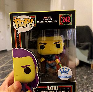 Funko Pop! Loki ( blacklight/exclusive). #242