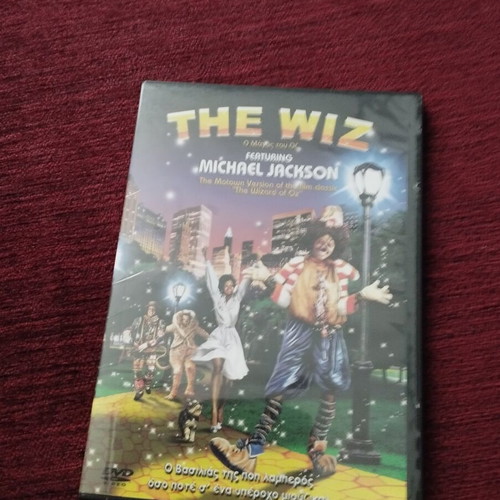 The Wiz DVD musical movie dubbed, like new