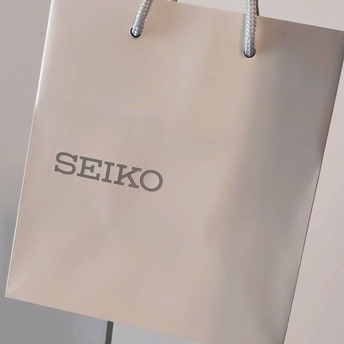 Seiko transport bag new laminated