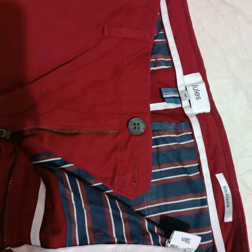 Jules men's pants red size M like new