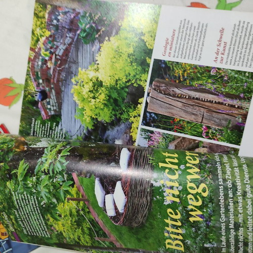 Garden Magazine in German like new