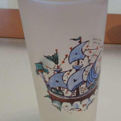 Glass from Folk Art Museum used