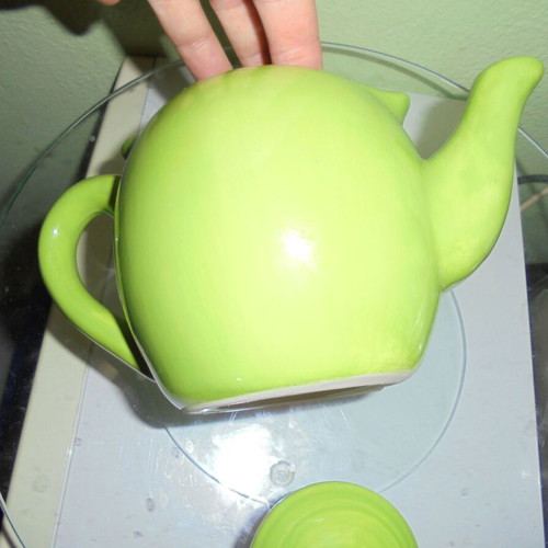 Ceramic teapot happy owl new