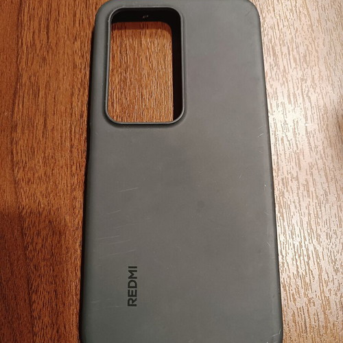 Redmi Silicone Case used, dimensions 17x8 cm