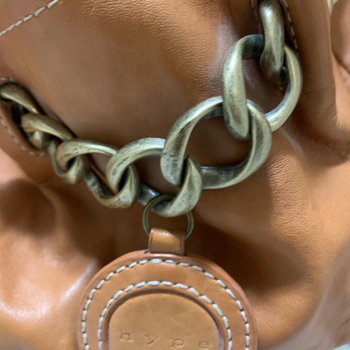 Hype bag used in brown color