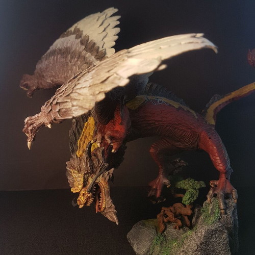 McFarlane Fire Clan Dragon Series 2 like new without box