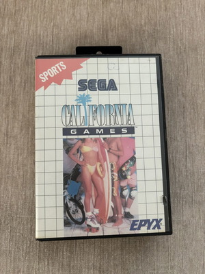 California Games Sega Master System game used