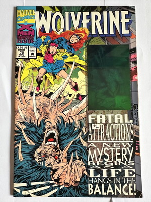 Wolverine #75 κόμικ σαν καινούργιο, Νοέμβριος 1993