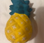 Squeezy toy set of 5 pieces with watermelon and pineapple
