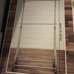 Clothes rack used, worn once