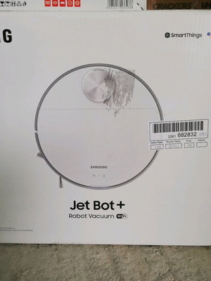 Роботска прахосмукачка Jet Bot+ VR30T85513W Samsung с LiDAR сензор и Wi-Fi нова