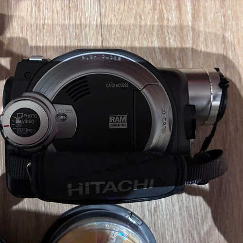 Hitachi DVD camera like new with original accessories and case