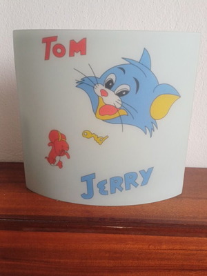 Novalight παιδική απλίκα τοίχου Tom & Jerry καινούργια με 2 υποδοχές λάμπας