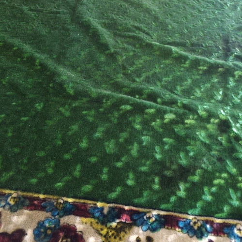 Velvet vintage tablecloth like new 150x205